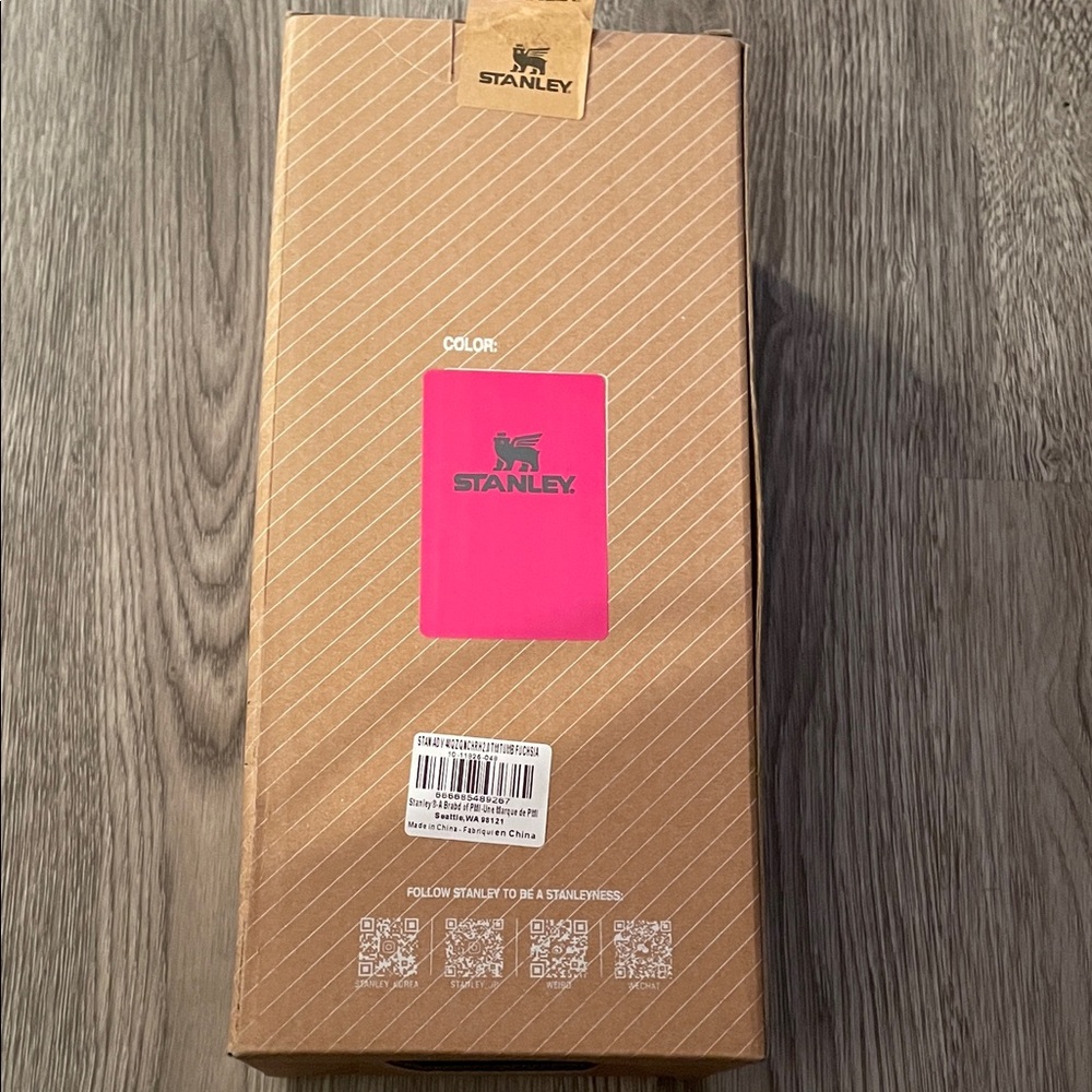 Stanley Vibrant Pink Tumbler